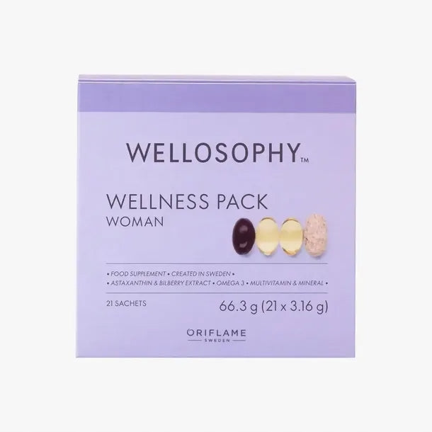 Multivitamin Vitamin Supplement for Women Wellosophy WELLNESS PACK