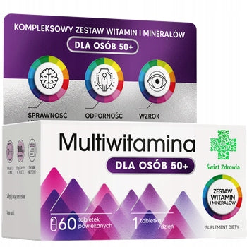 Multivitamin for people 50+ World Health 60 tablets