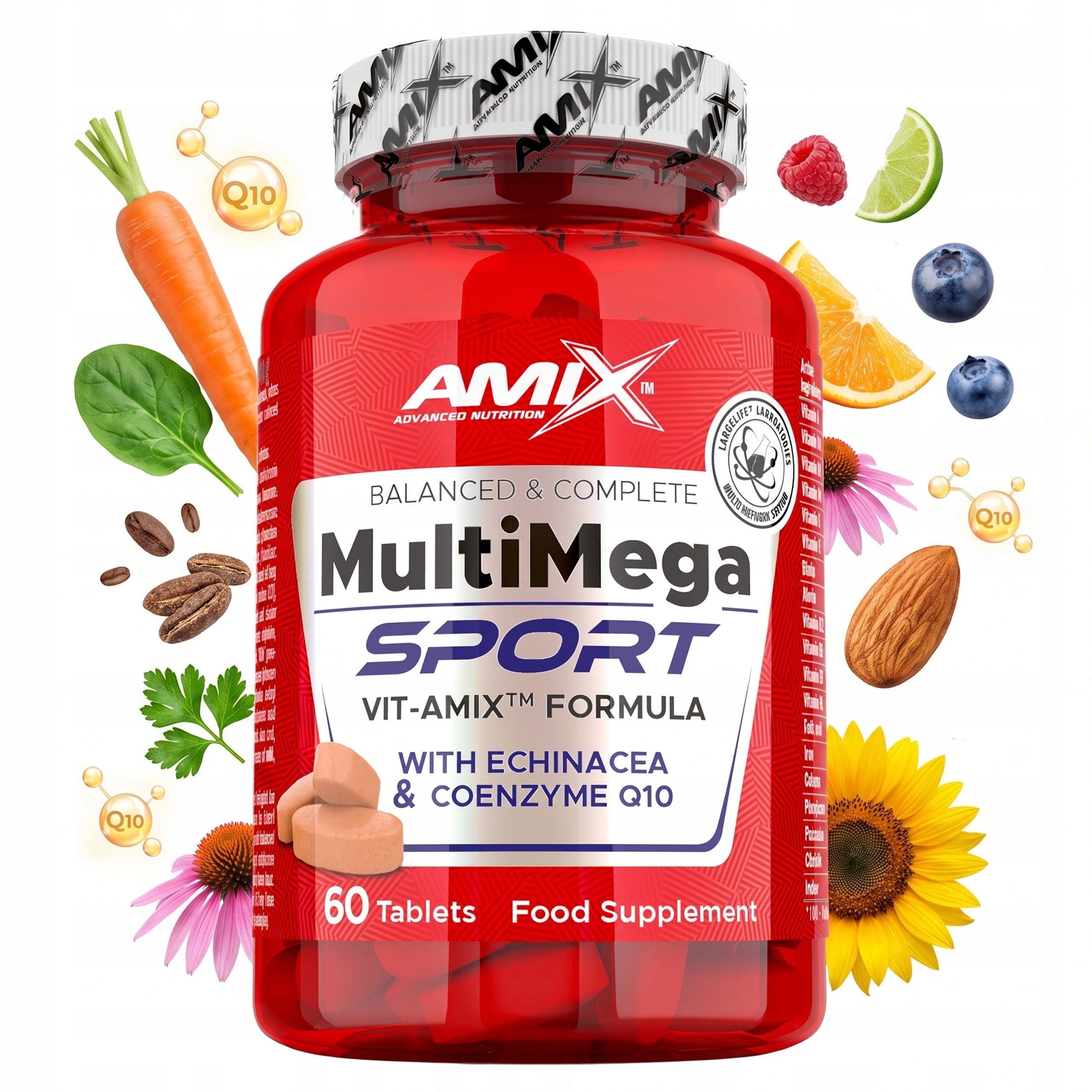 Multivitamin mineral vitamin set 40 ingredients 60 days 1 tablet