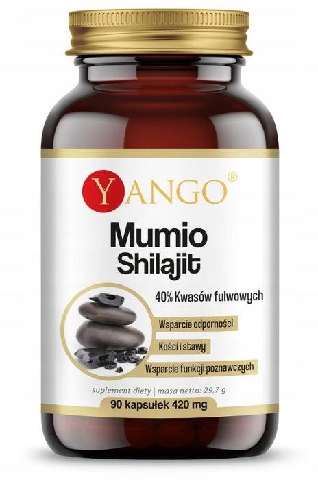 Mumio - 40% fulvic acids - 90 capsules