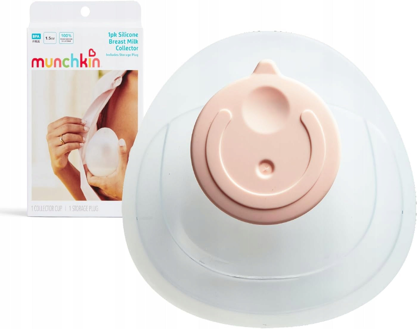 Munchkin Silicone Ergonomic Design for Mothers Medical device no