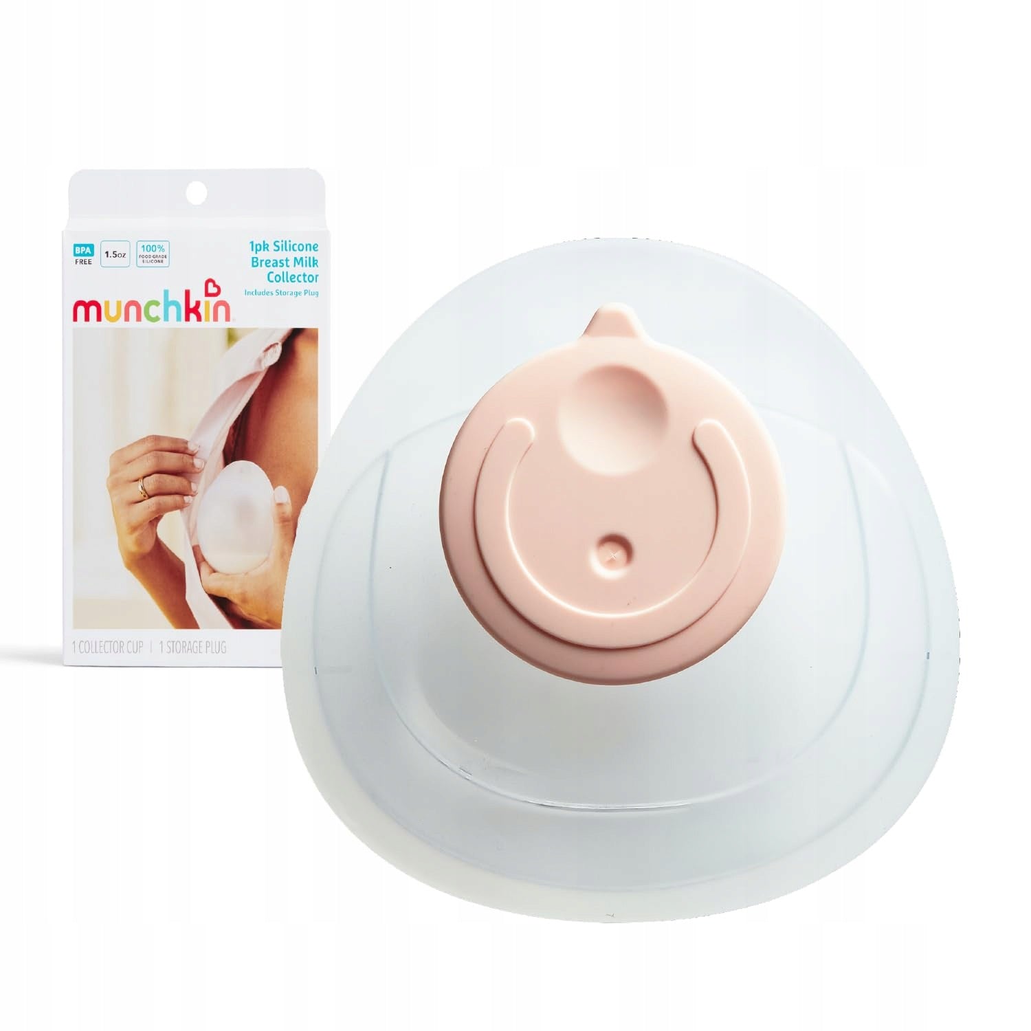 Munchkin Silicone Ergonomic Design for Mothers