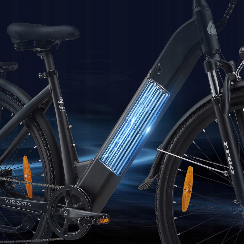 Municipal Electric Bikes TTGO THZ 28ST 250W 36V 20AH 120km 28"*1,75"Ebike Model TTGO HZ-28ST 20AH 120km Shimano-7s 28"*1,75" Ebike
