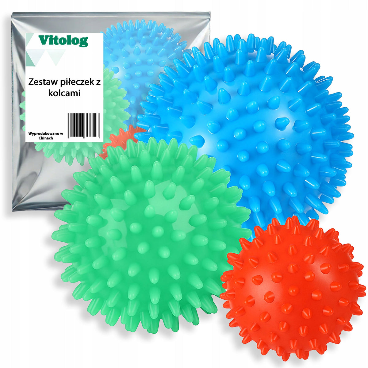 Muscle Body Massage Ball Rehabilitation Ball Rolling With Spikes 3