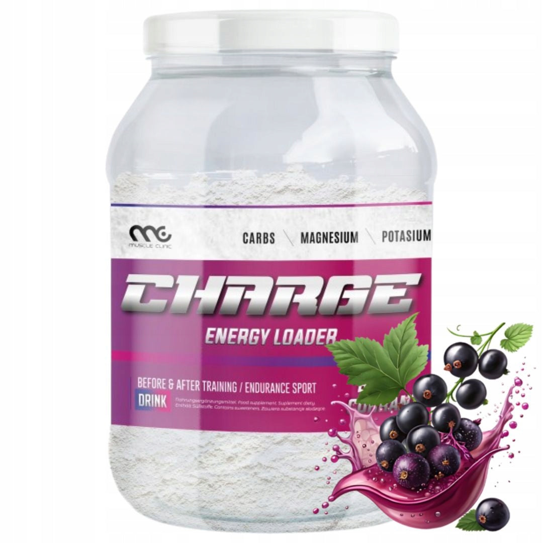 Muscle Clinic ChargeUP 1000g Carbo MIX carbohydrate coal