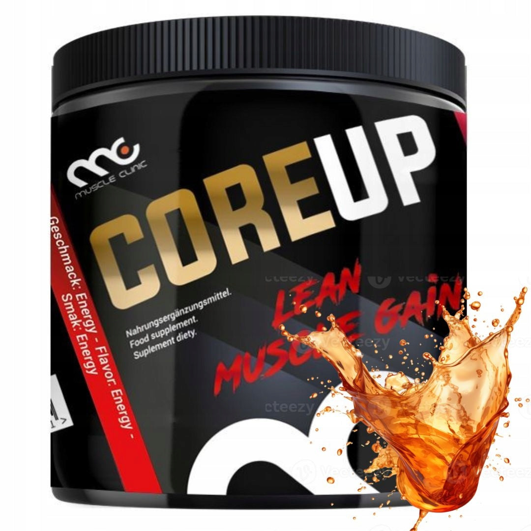Muscle Clinic CoreUP 300g energy creatine cordyceps fenugreek monohydra