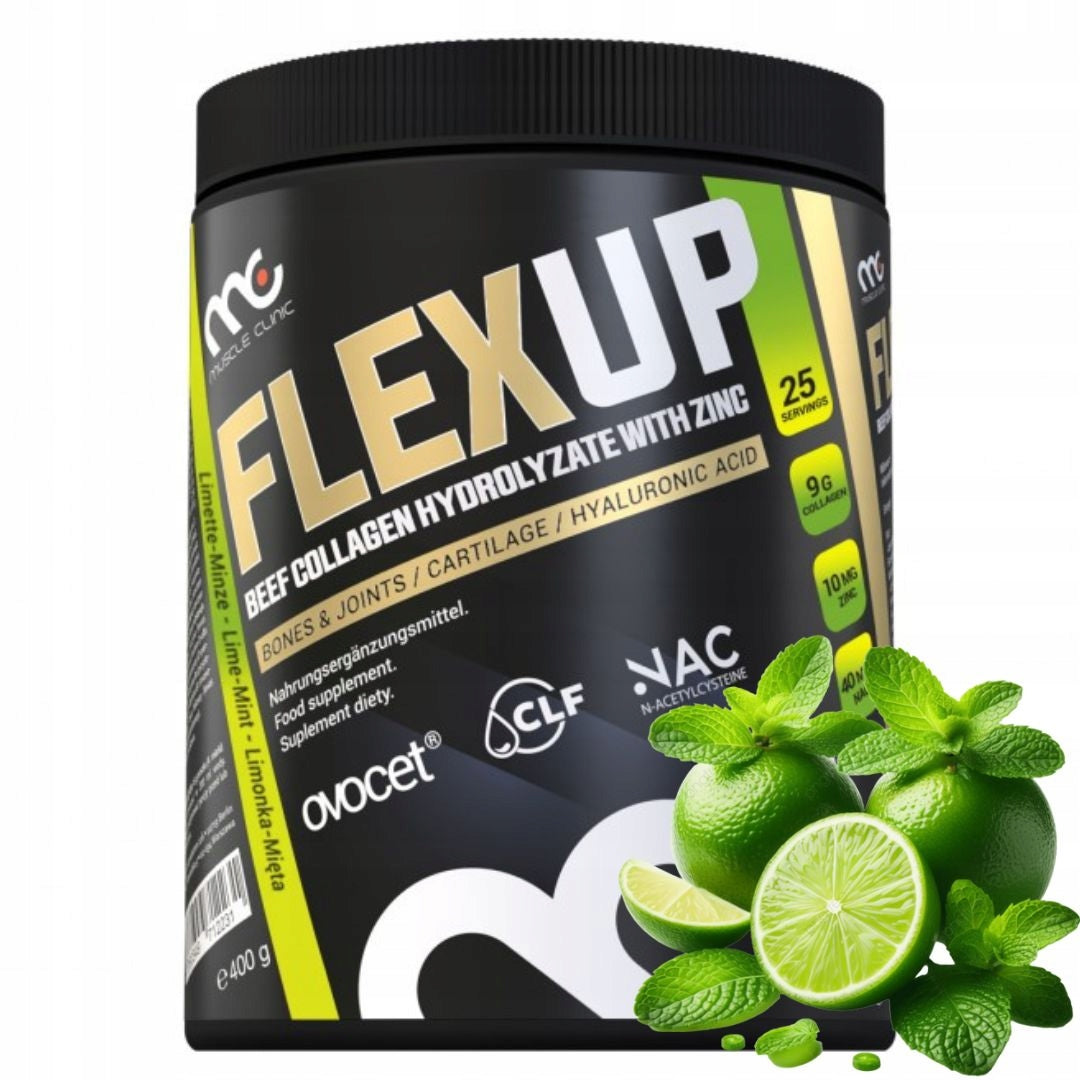 Muscle Clinic Flex Up 400 g FlexUp lime collagen joints hair skin colla