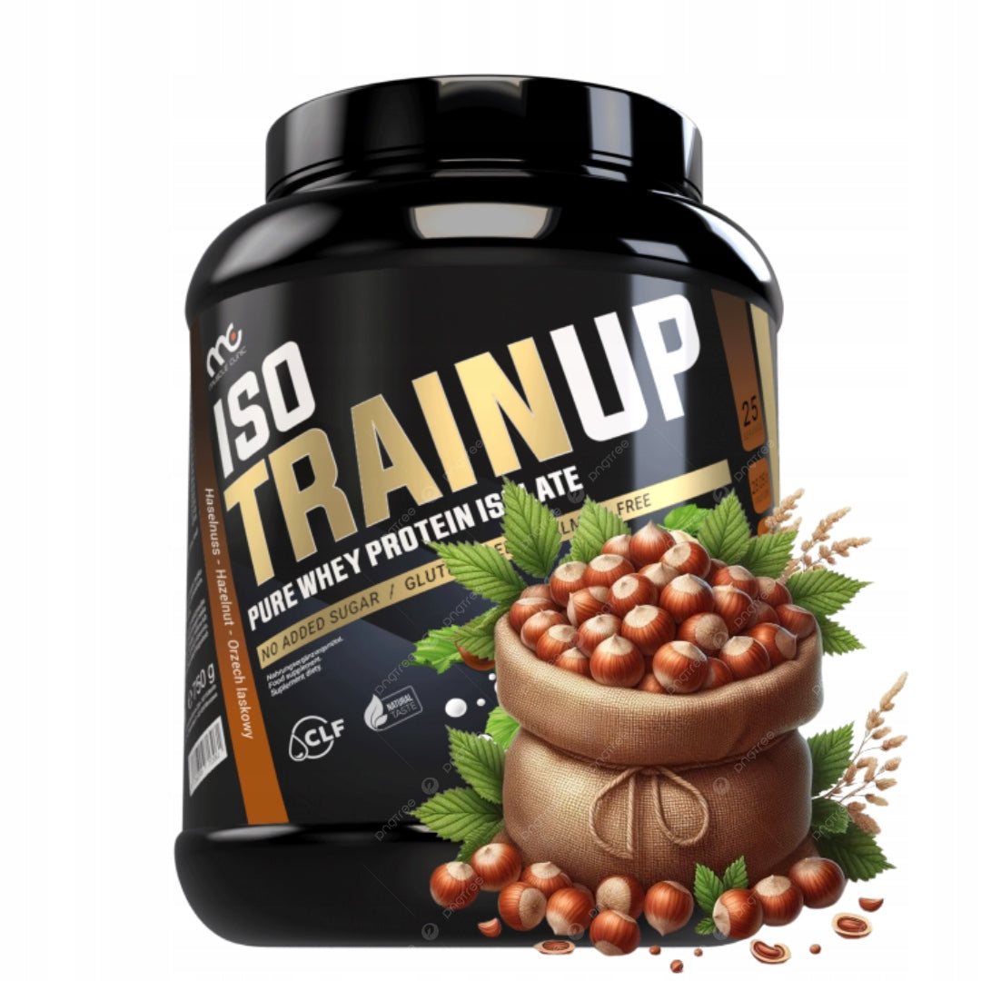 Muscle Clinic Iso Train Up 750g WPI Hazelnut Protein Isolate