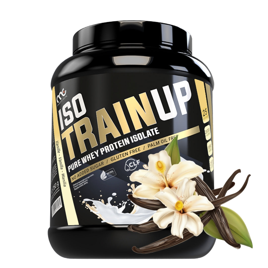 Muscle Clinic Iso Train Up 750g WPI Vanilla Protein Isolate