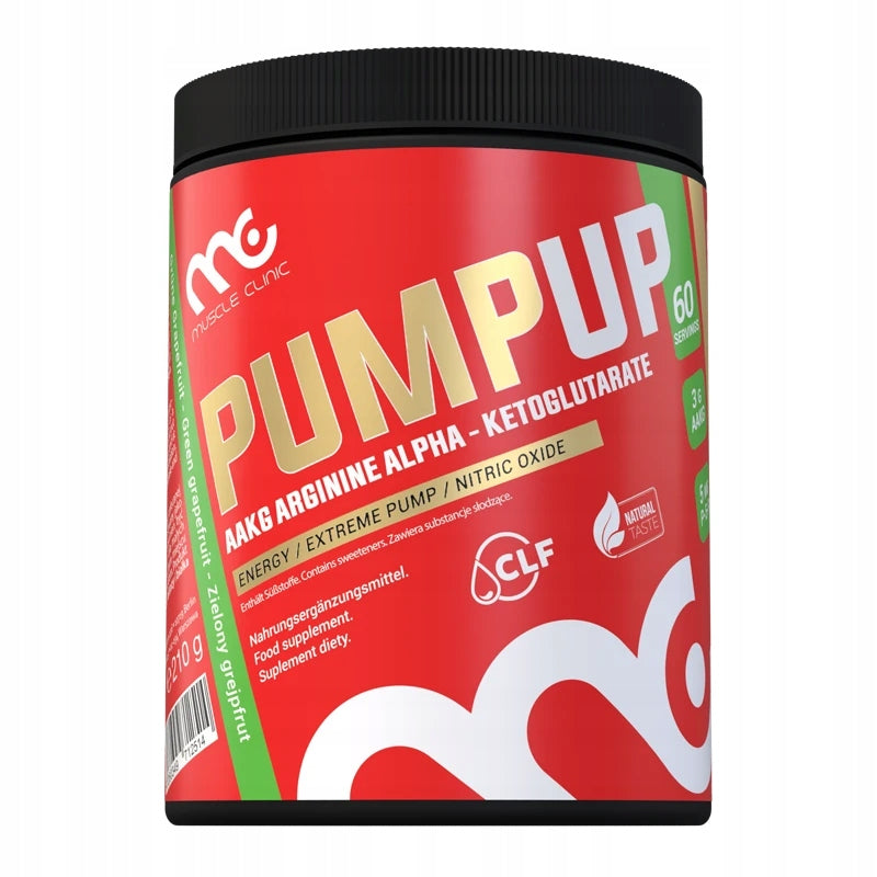 Muscle Clinic PumpUp 210g - Green Grapefruit
