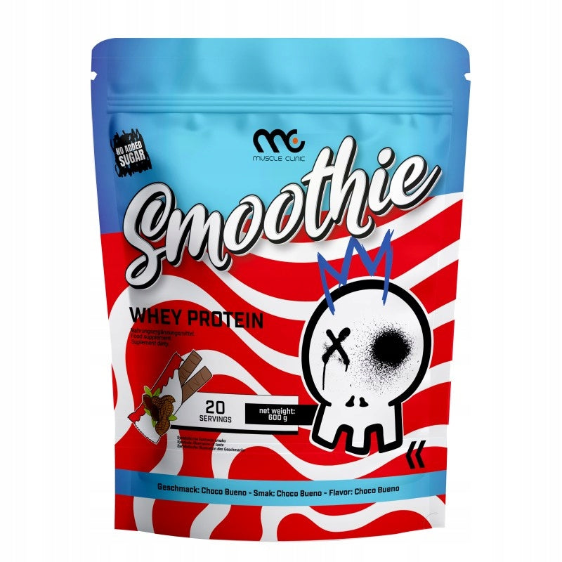 Muscle Clinic SMOOTHIE Whey 600g Protein WPC Sheikh Protein Choco Bueno