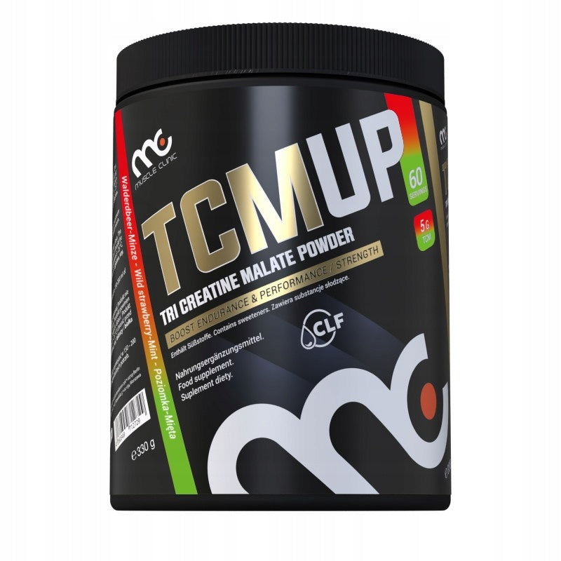 Muscle Clinic TCM UP 330g Creatine Malate Creatine Flavor Strawberry-Mint
