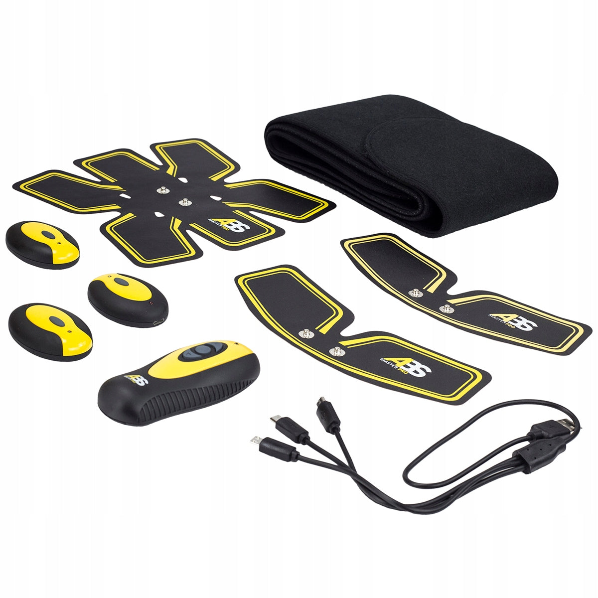 Muscle Electrostimulator EMS Abdominal Belt Massager HMS ABS Master Pro Packaging status original