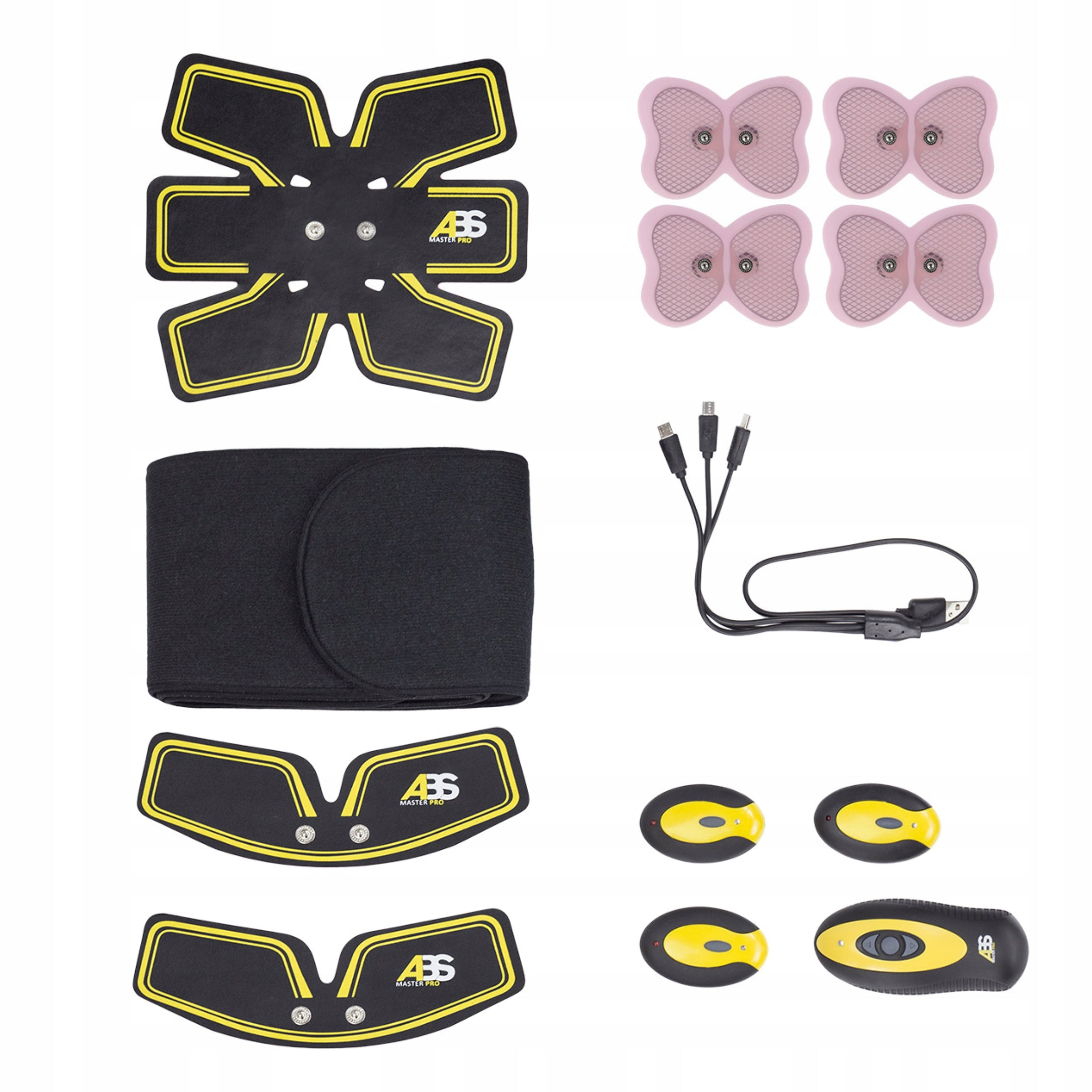 Muscle Electrostimulator EMS Abdominal Belt Massager HMS ABS Master Pro