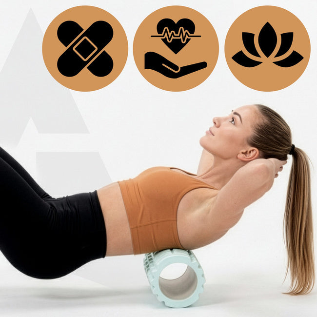 Muscle Exercise Roller Foam Muscle Exercise Roller Durable Roller Brand no brand