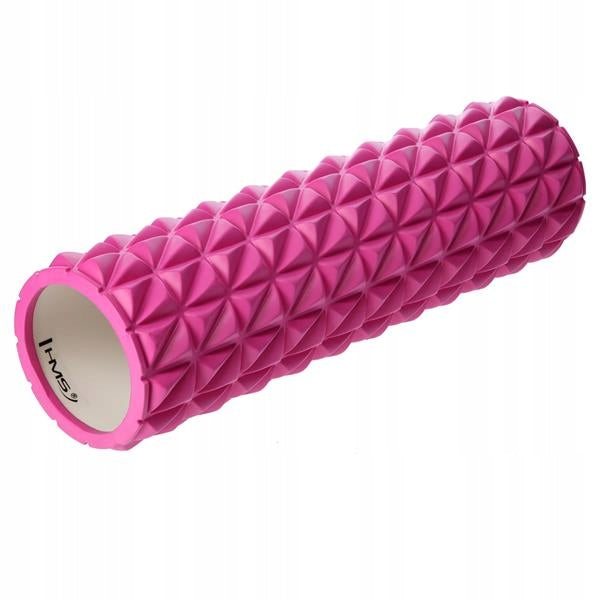 Muscle MASSAGER with massage protrusions IMPROVES BLOOD CIRCULATION 45x13.5cm Color pink