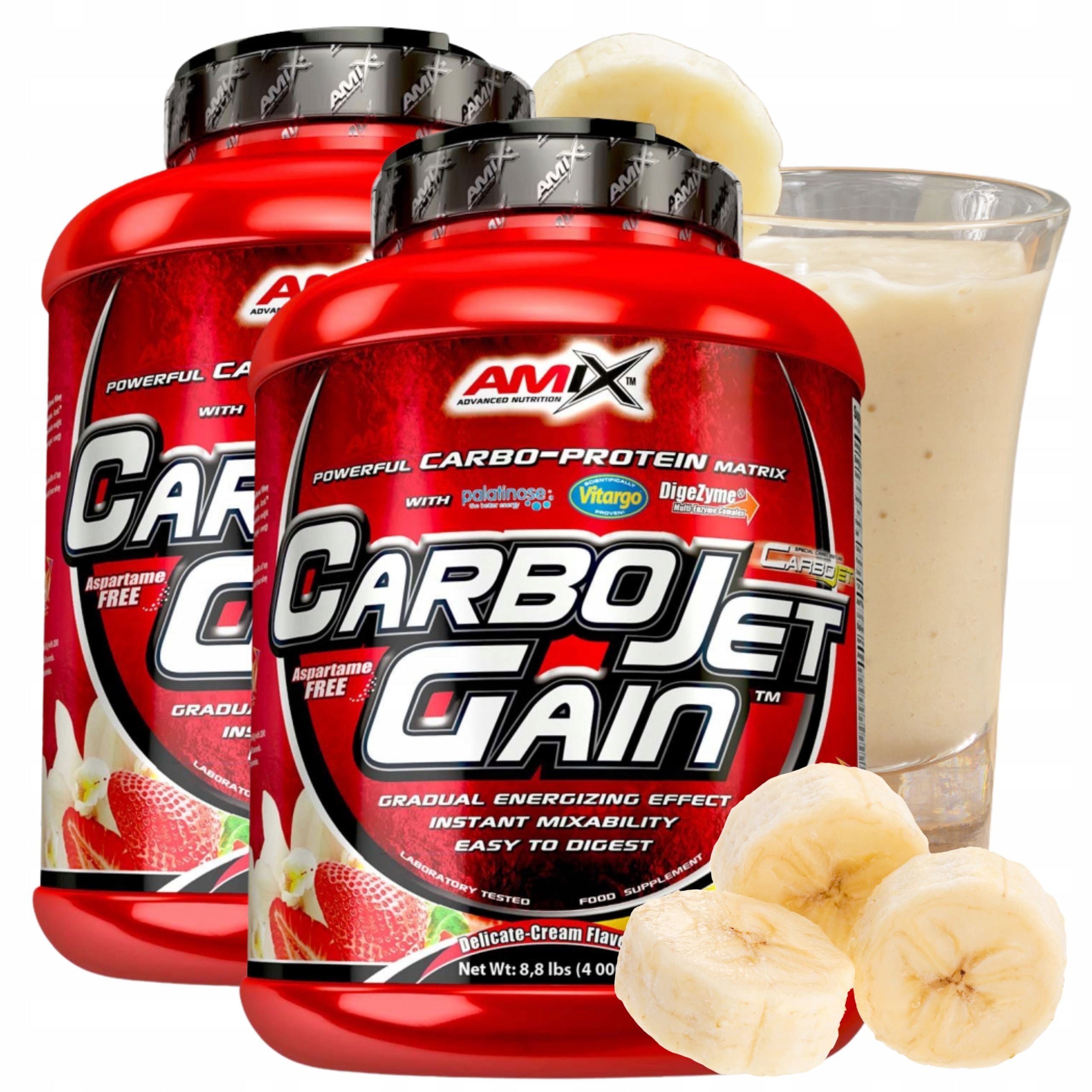 Muscle Mass Conditioner Mass Gainer 8kg Vitargo Complex Carbohydrates 8000g