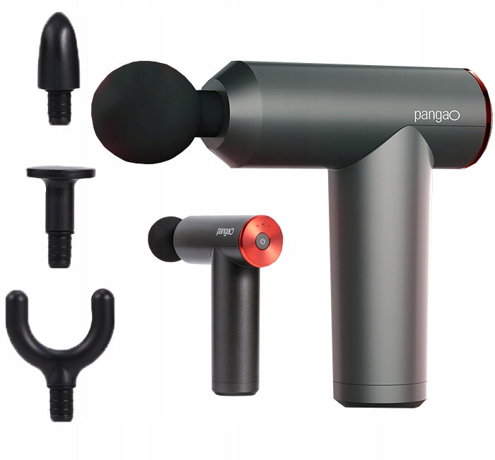 Muscle Massage Gun Percussion Massager + 4 Heads Pangao PG-190M