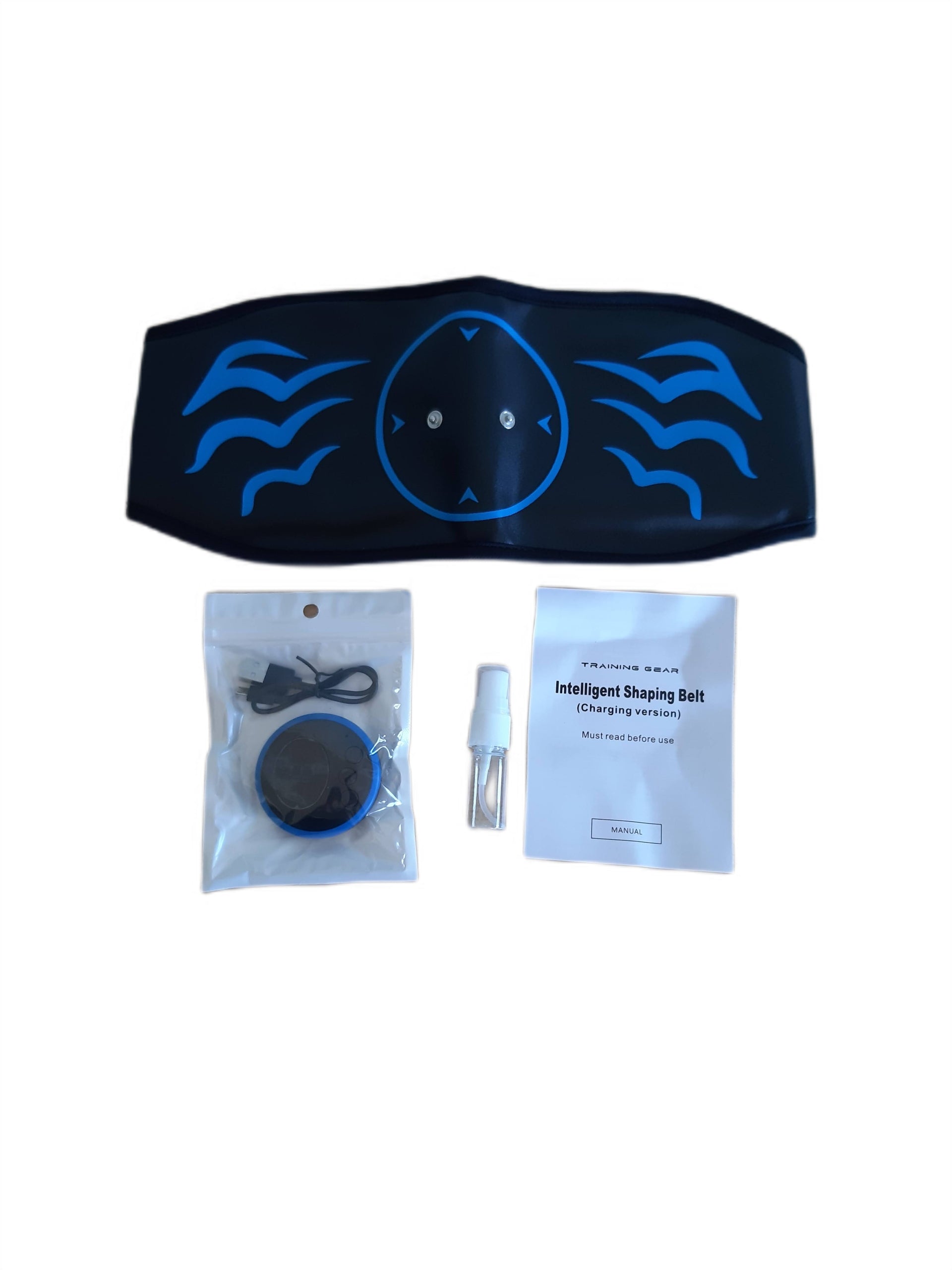 Muscle Stimulator A6/X3/X6 EMS Belt BLACK with BLUE Manufacturer code EMbf1646574jhgj