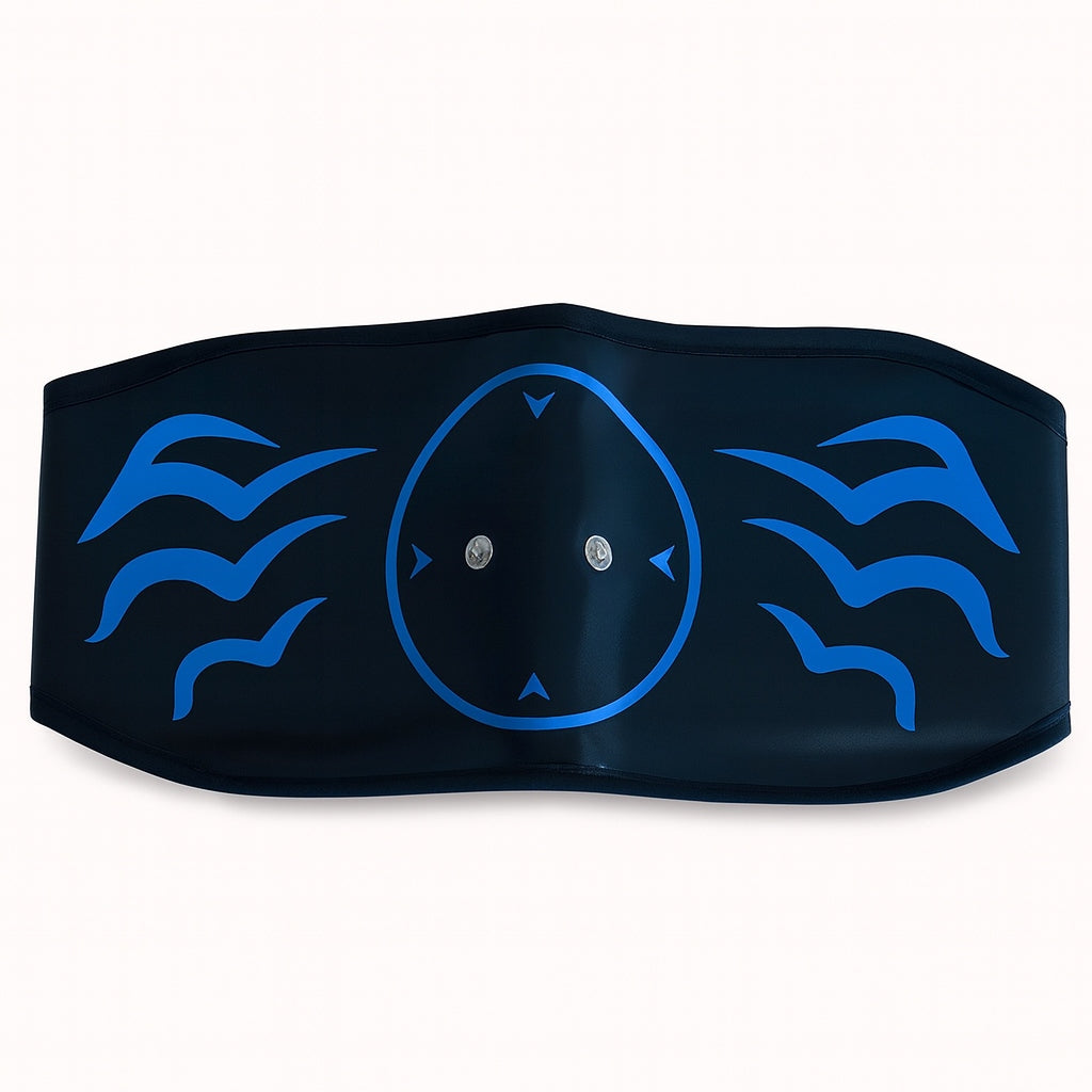 Muscle Stimulator A6/X3/X6 EMS Belt BLACK with BLUE Model M:  A6/X3/X6