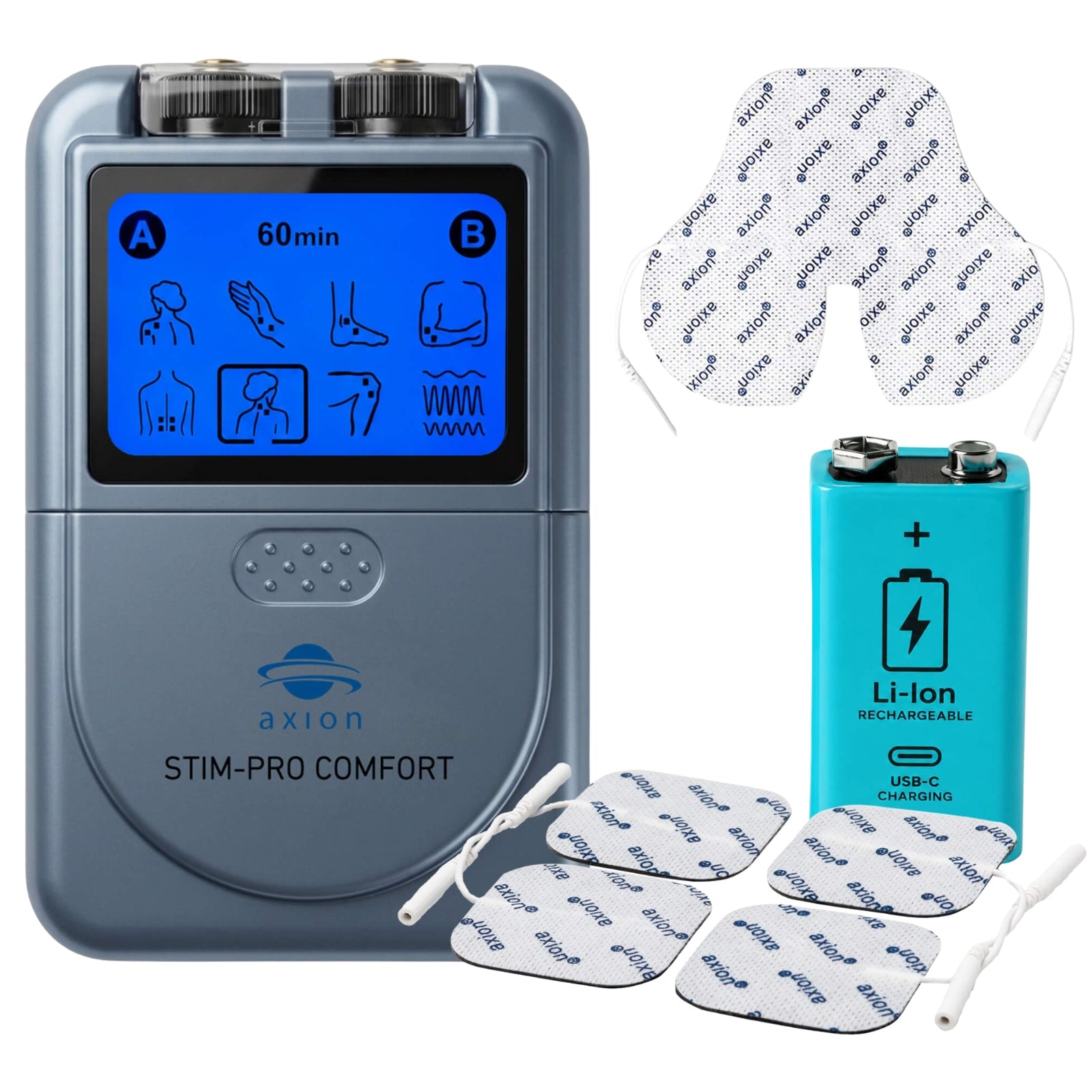 Muscle TENS Electrostimulator for Back Pain Neck Electrotherapy