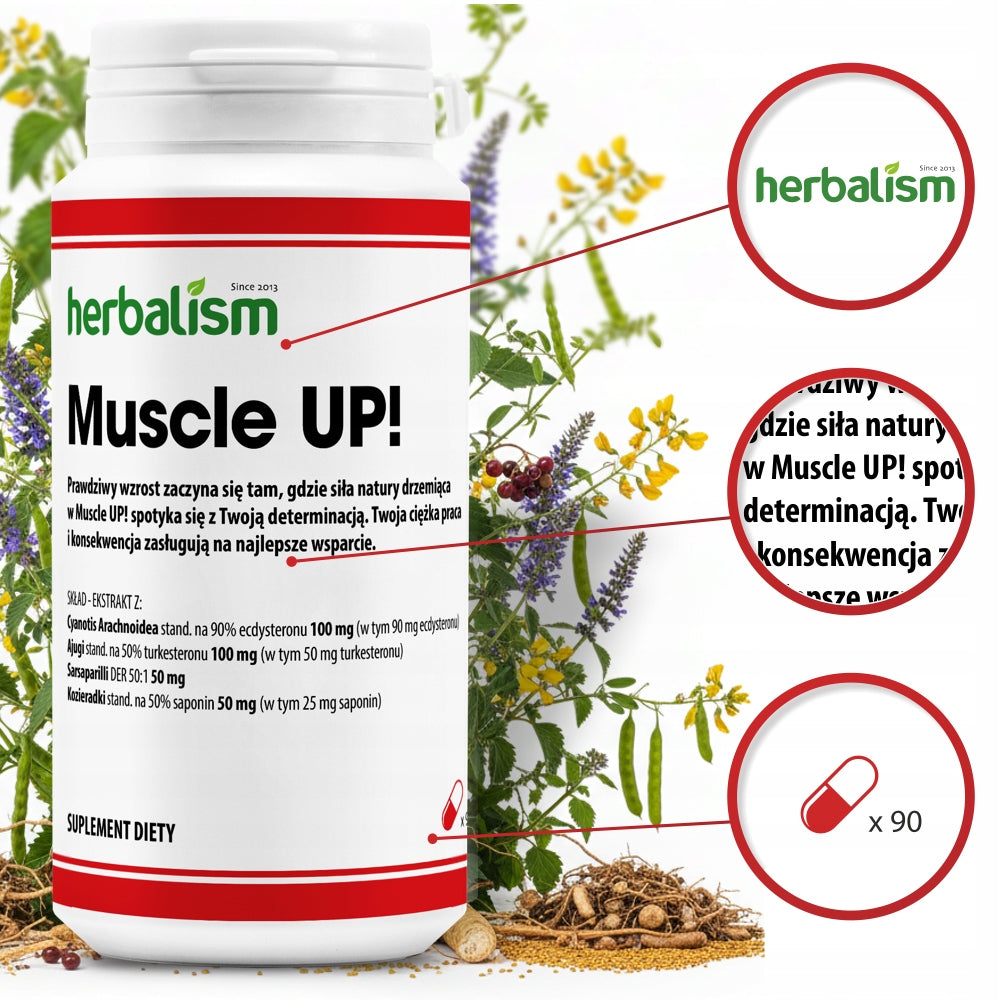 Muscle UP! STRENGTH - MUSCLES - MASS EAN (GTIN) 5905331196406
