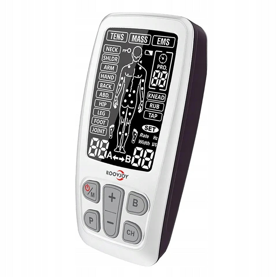 Muscle and Nerve Electrostimulator TENS EMS 60 threshold + 6 electrodes Manufacturer code Sport05