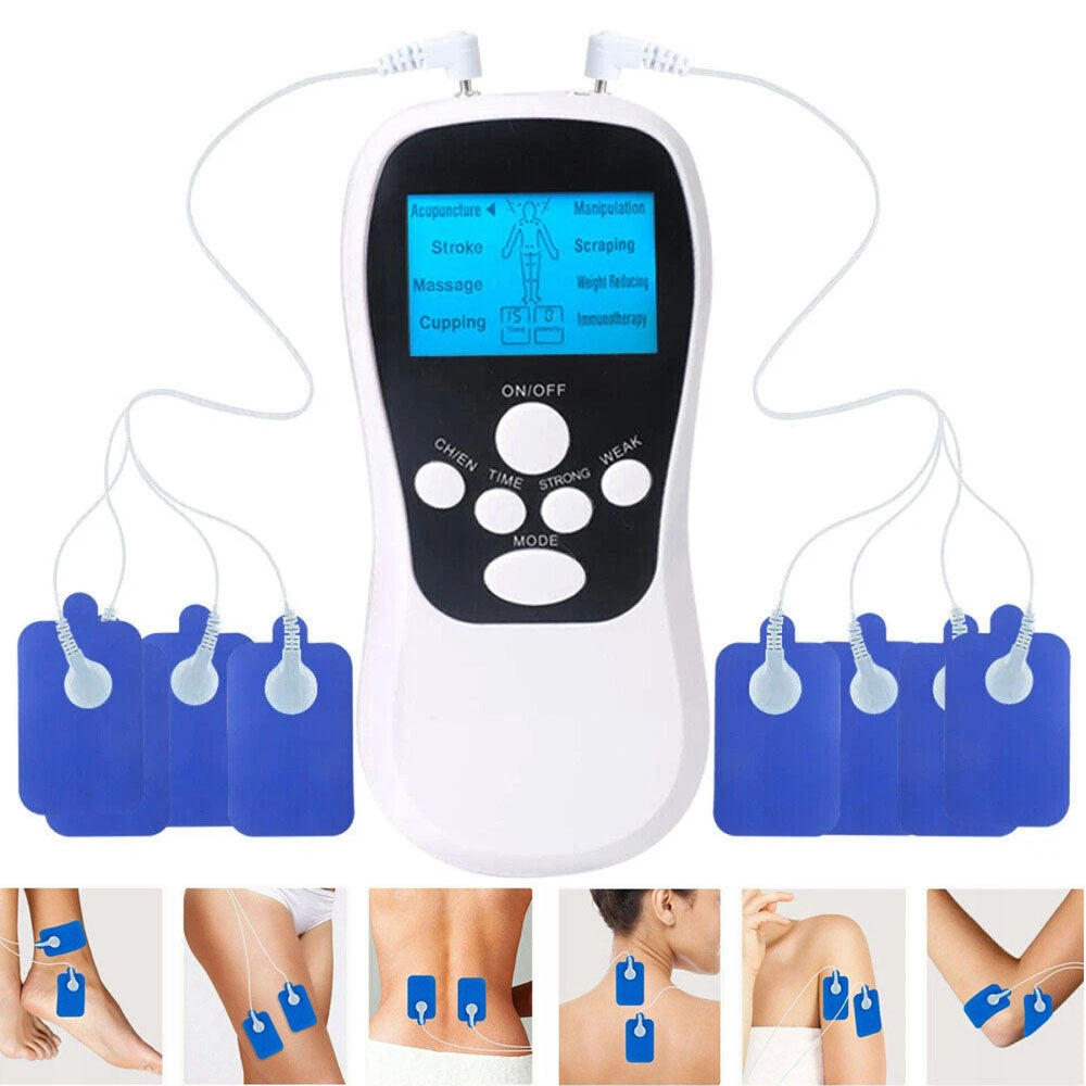 Muscle and Nerve Electrostimulator TENS EMS MASS 8 programs massager massage Medical device no