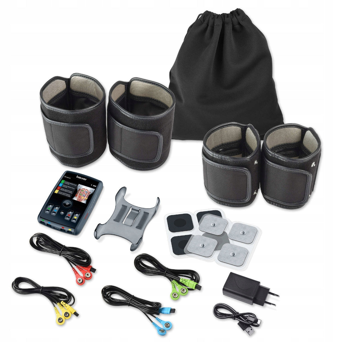 Muscle electrostimulator Beltor EM 95 black universal with battery Brand Beurer