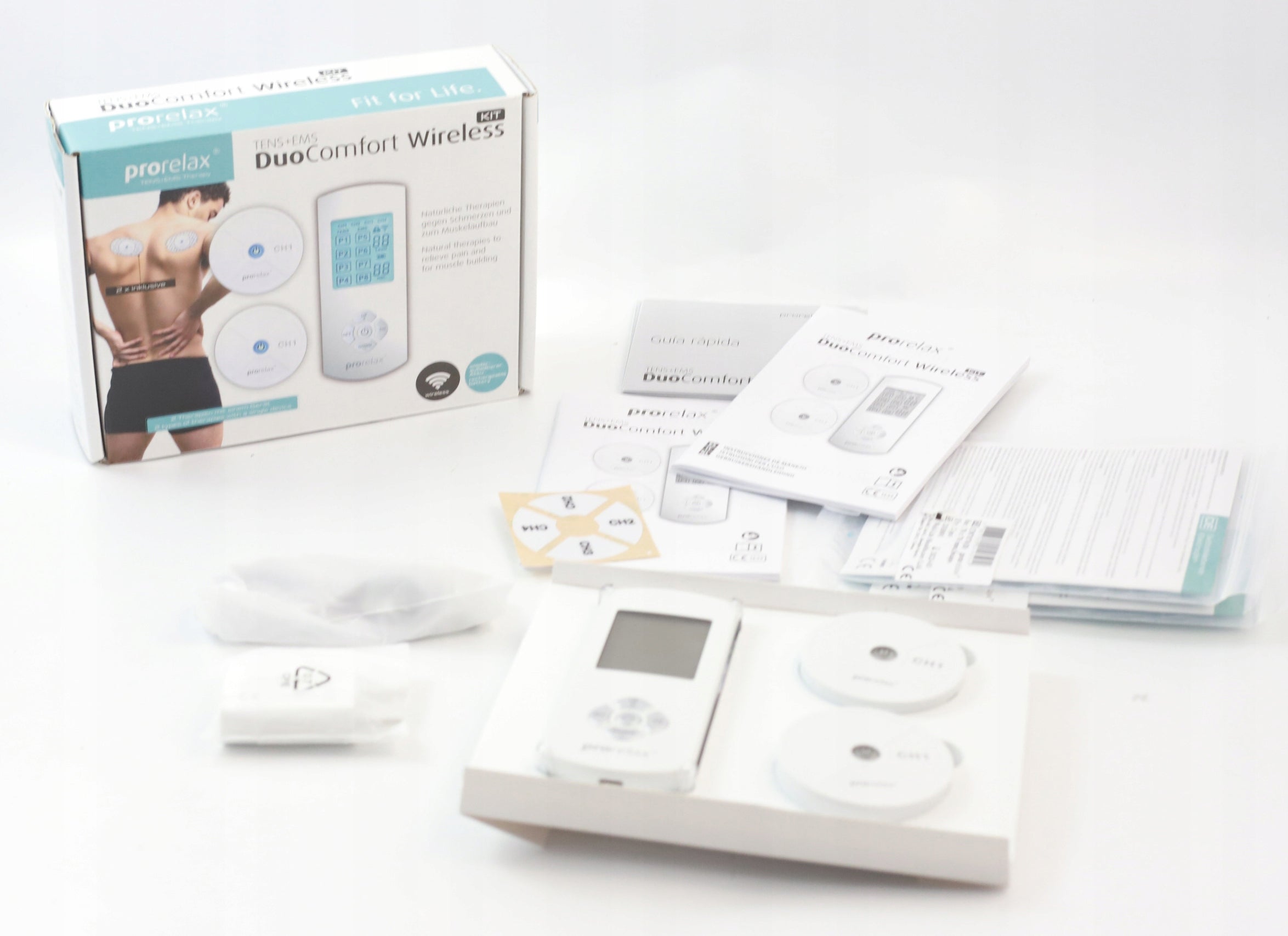 Muscle electrostimulator ProRelax 50807 Duo white Brand Prorelax