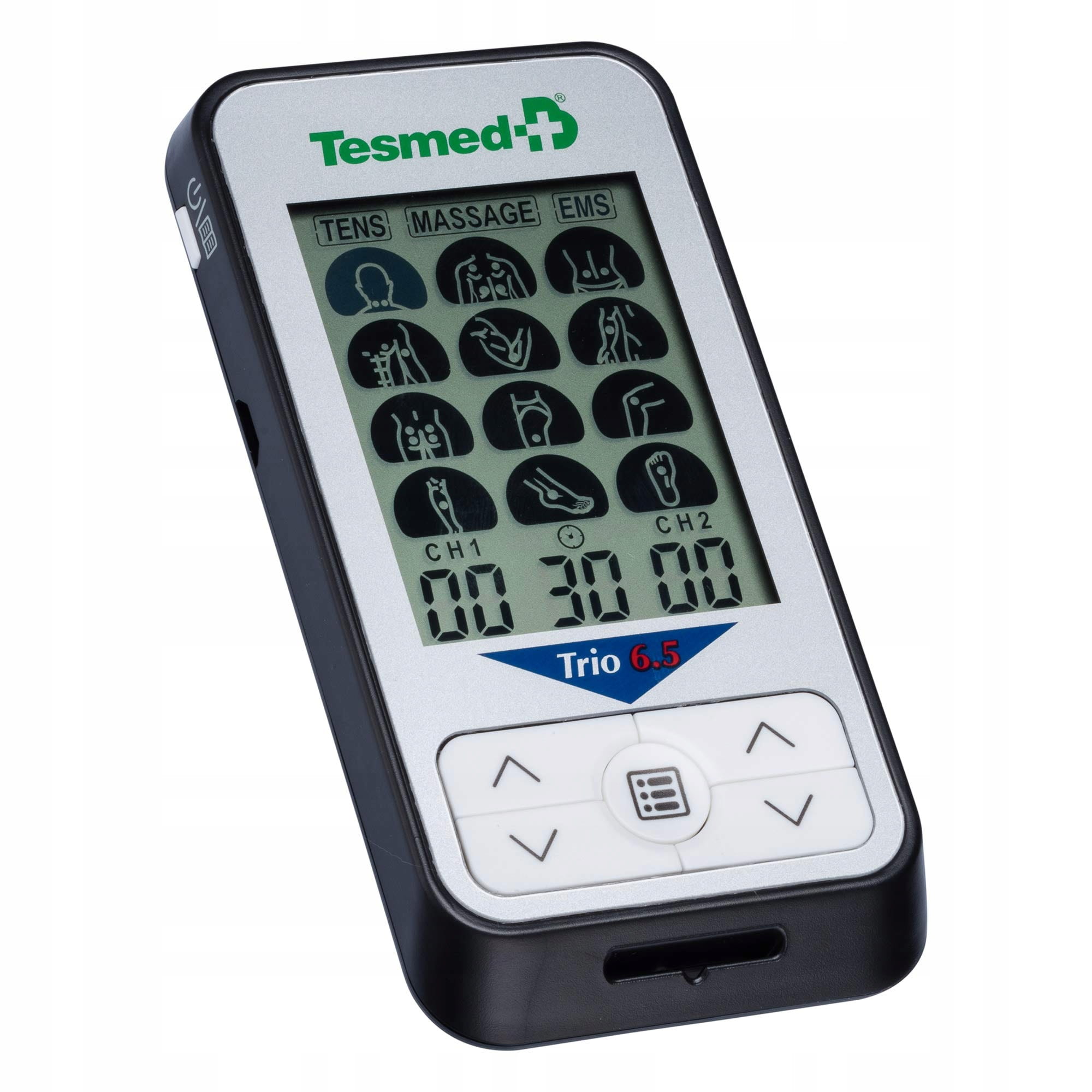 Muscle electrostimulator with massage Tesmed Trio 6.5 EMS TENS Manufacturer code Trio 6.5