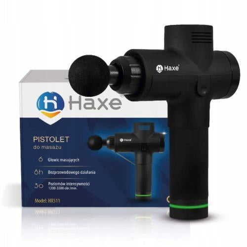 Muscle massage gun HAXE HX511 6 different tips