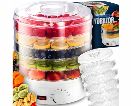 Mushroom Dryer 5 Sit Herb Fruit Vegetable Dehydrator Strong Manufacturer code Suszarka Do Grzybów