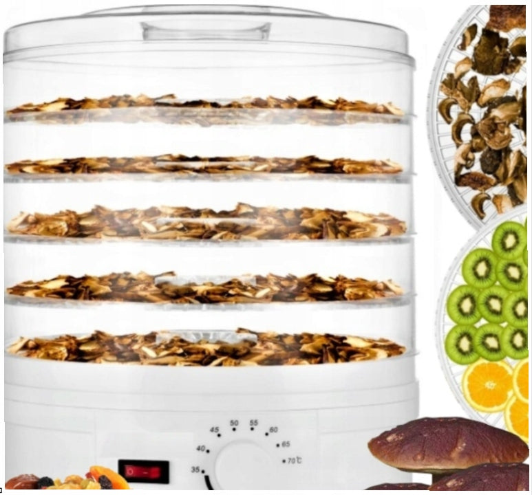Mushroom Dryer 5 Sit Herb Fruit Vegetable Dehydrator Strong