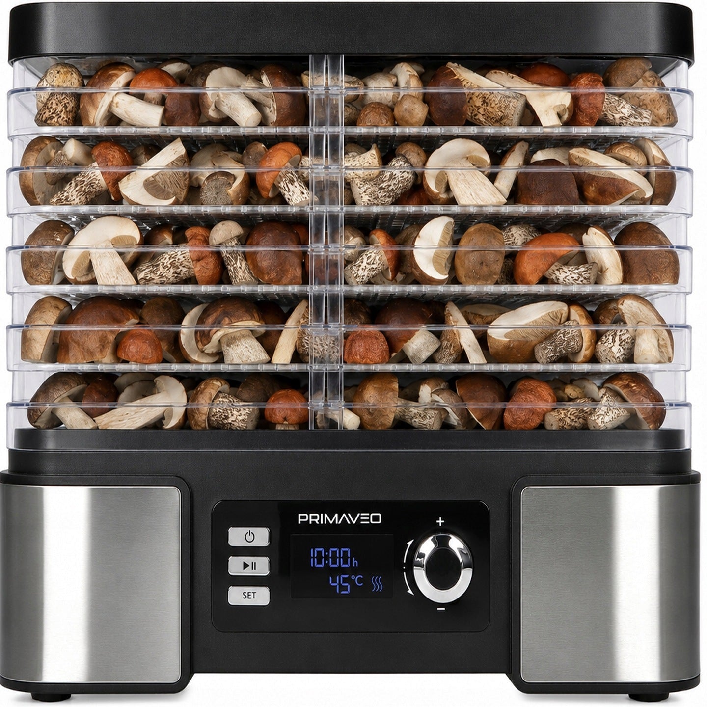 Mushroom Dryer Food Fruit Quick Drying Timer Led Smart 10in1 Packaging status original