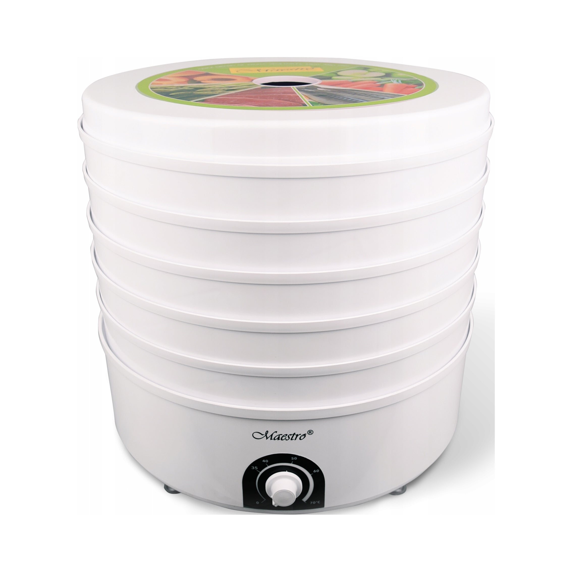 Mushroom Vegetable Fruit Dryer 5 Sit 520W Dehydrator MR-766 Packaging status original
