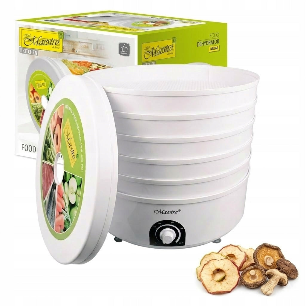 Mushroom Vegetable Fruit Dryer 5 Sit 520W Dehydrator MR-766