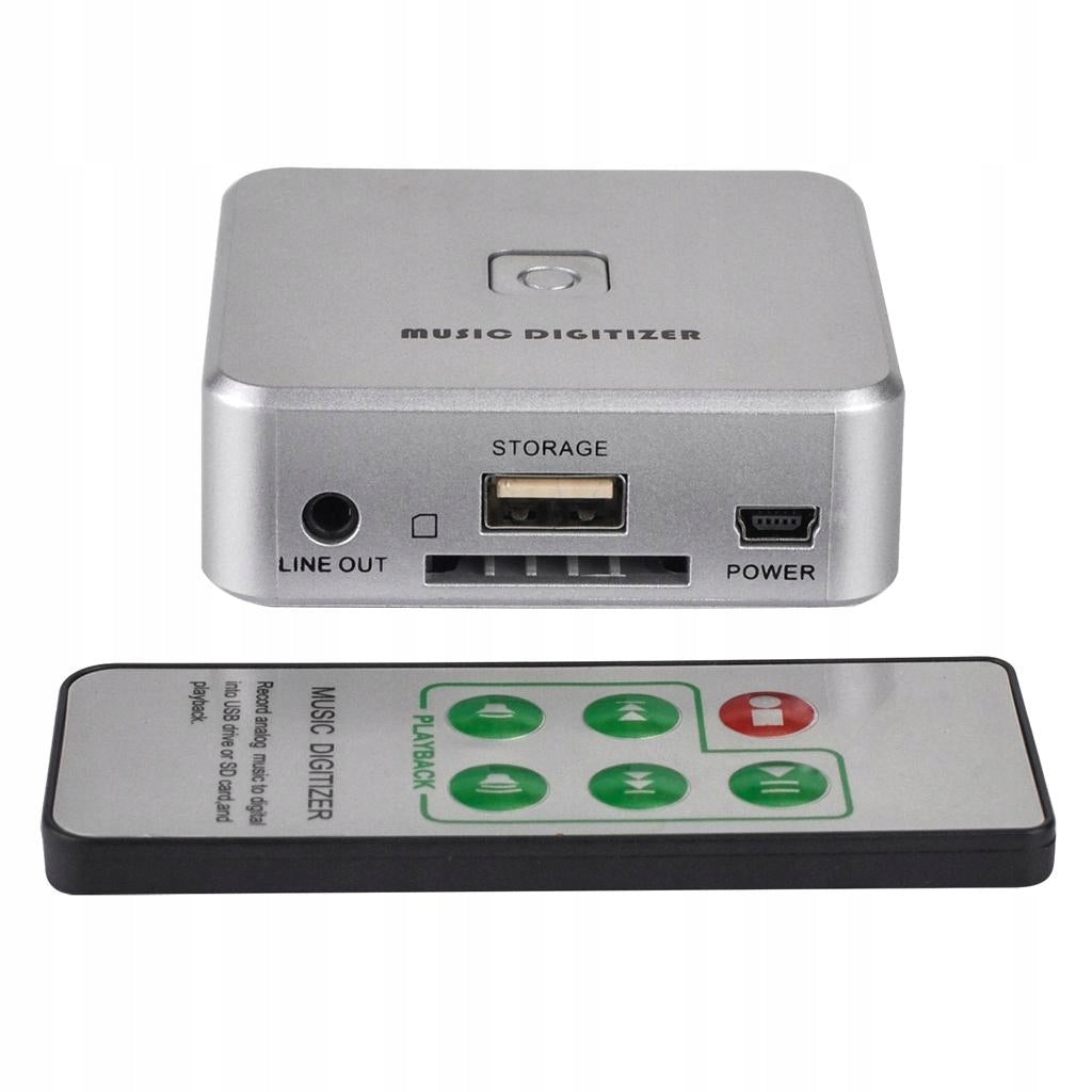 Music Digitizer 3.5mm RCA Audio Capture Adapter Recorder MP3 USB Flash Manufacturer no brand