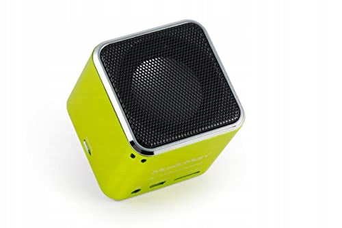 MusicMan Portable Mini Bluetooth Speaker Technaxx BT-X2 Green 3 W HIT!