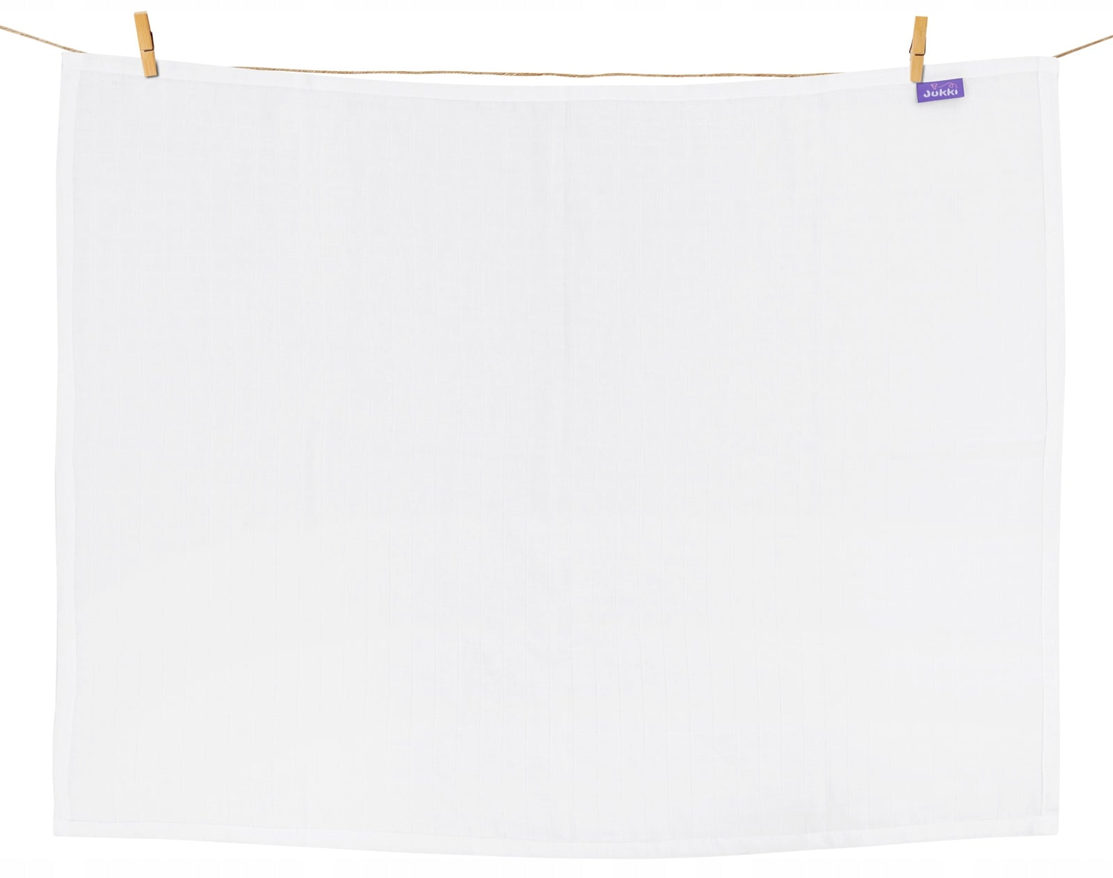 Muslin Diaper 100x75 Swaddle WHITE JUKKI Diapers type reusable