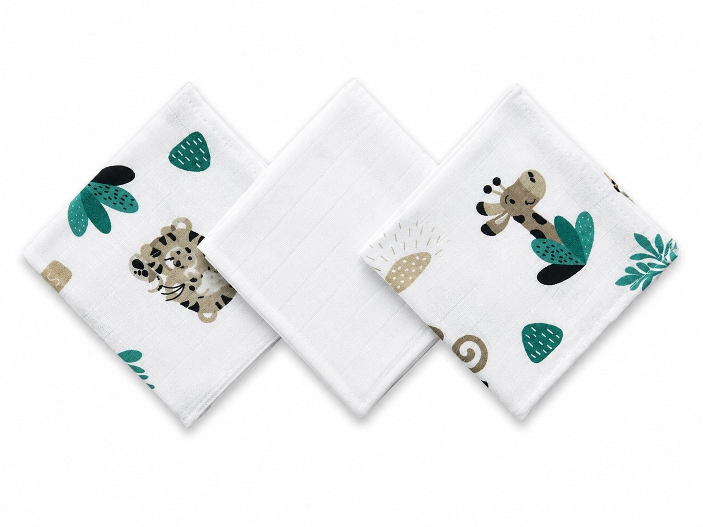 Muslin Diaper 3pack PREMIUM DIAPERS 30x30cm POLISH PRODUCT - 2415 Packaging status original