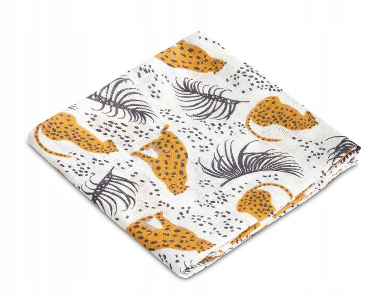 Muslin Diaper 40x40 Cheetah Szymex Manufacturer code 1509