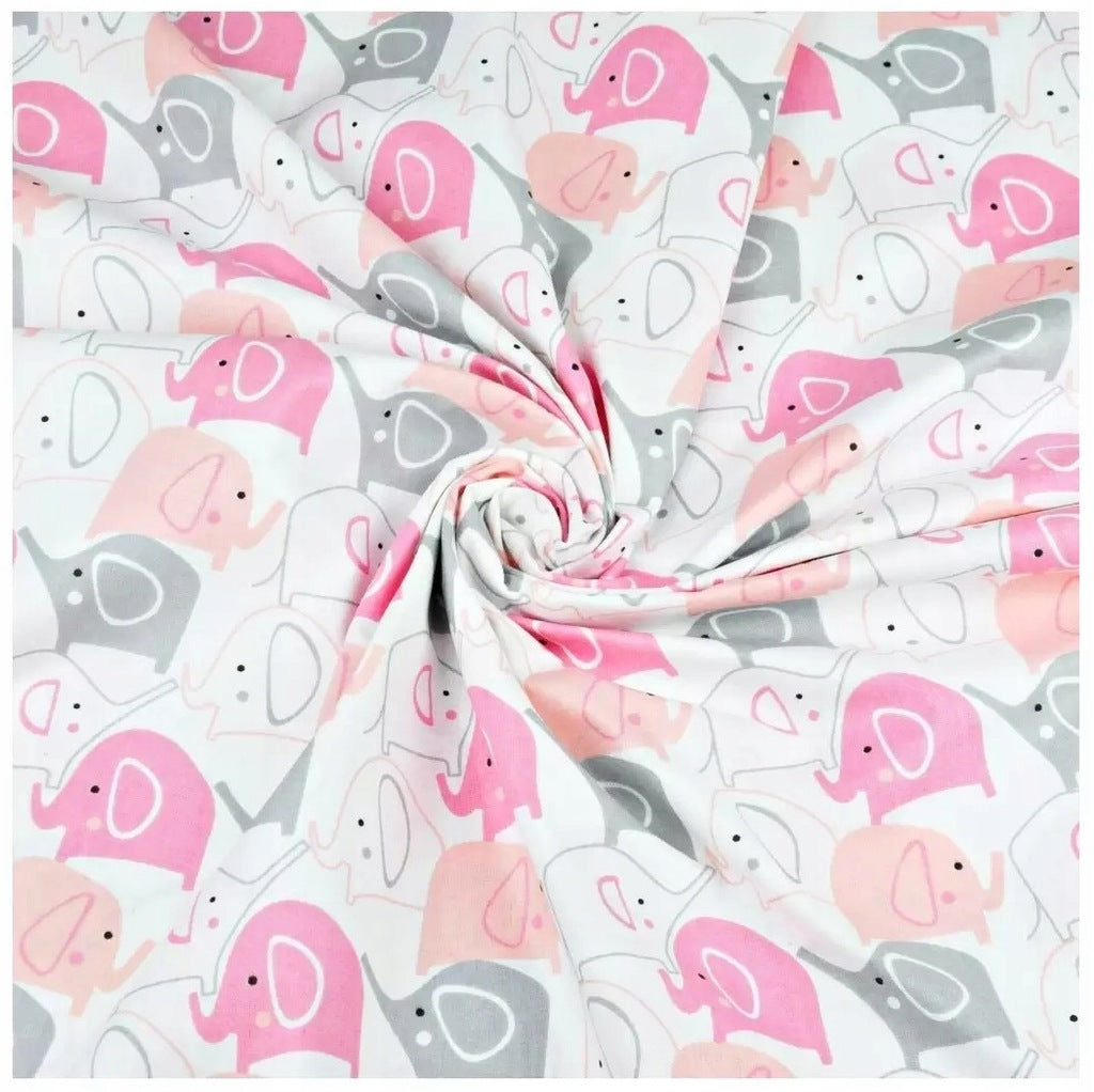 Muslin Diaper 40x40 Elephant Rose Szymex Manufacturer code 1518