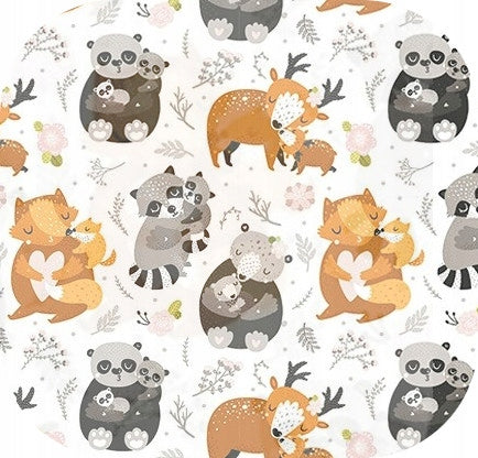 Muslin Diaper 40x40 Raccoon Szymex EAN (GTIN) 5905214954291
