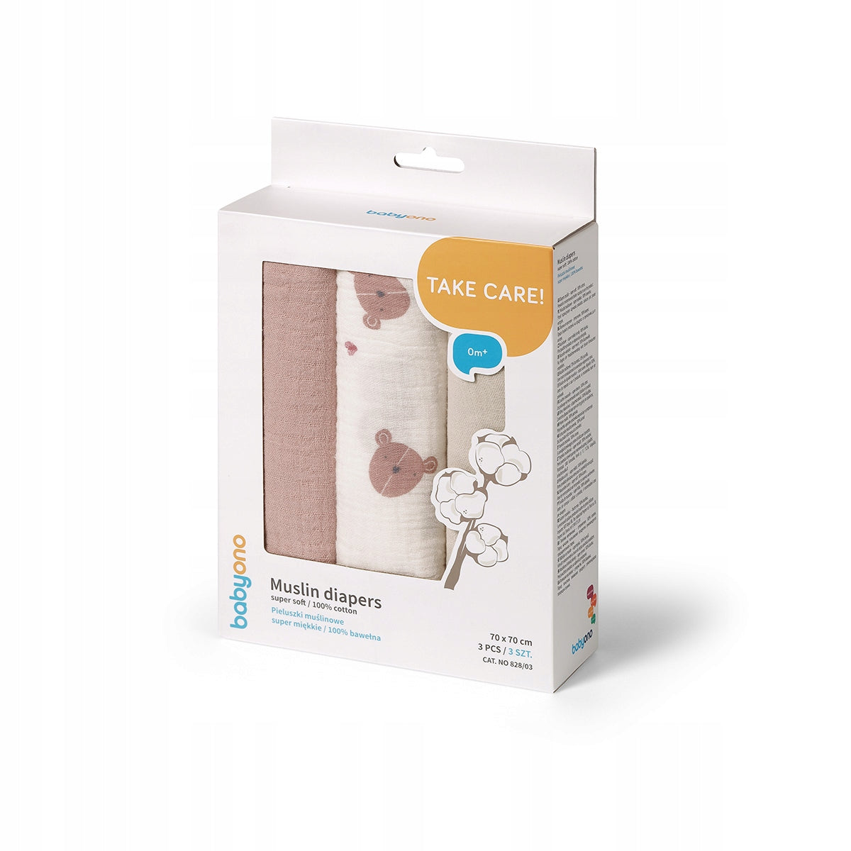 Muslin diaper Babyono Brand Babyono