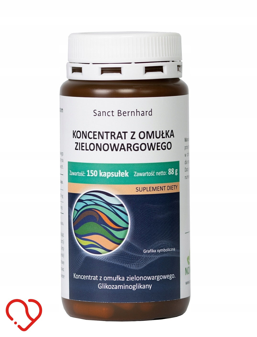 Mussel Concentrate with Green Lip Mussel Sanct Bernhard 150 capsules