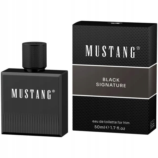 Mustang Black Signature toaletná voda pre mužov 50 ml (M)