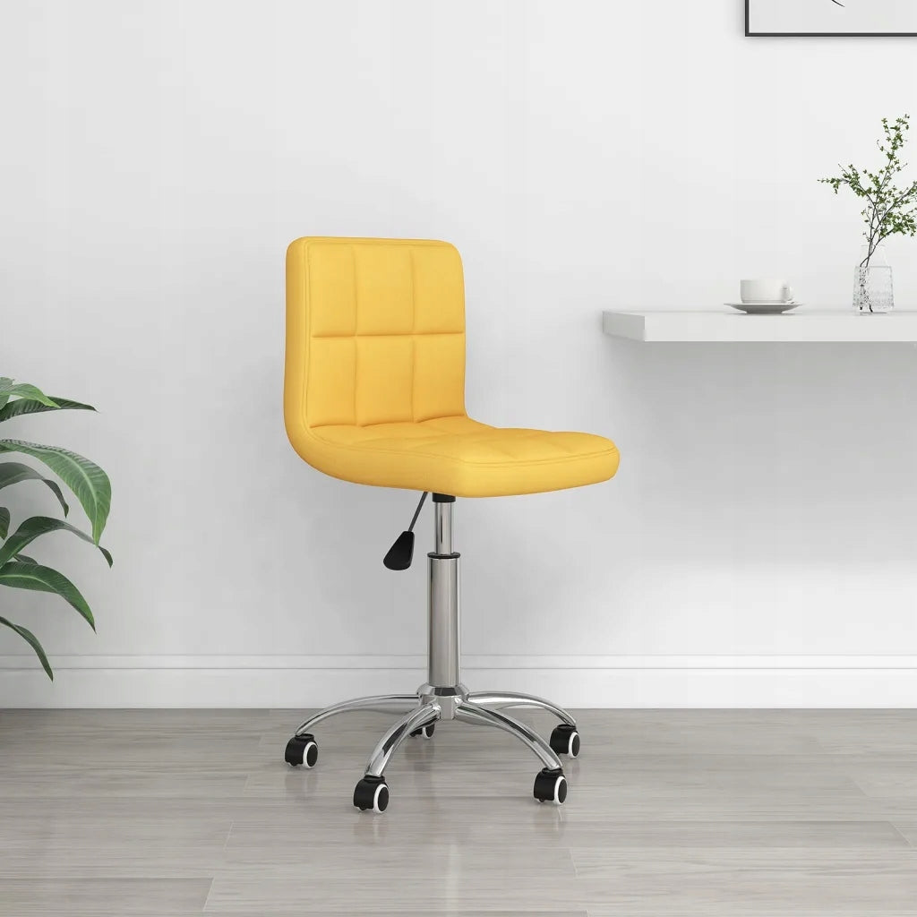 Mustard swivel office chair 40x47x74,5-86 cm Medical device no
