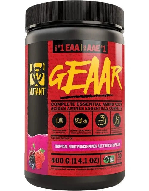 Mutant GEAAR Peach Mango Powder 378g Packaging status original