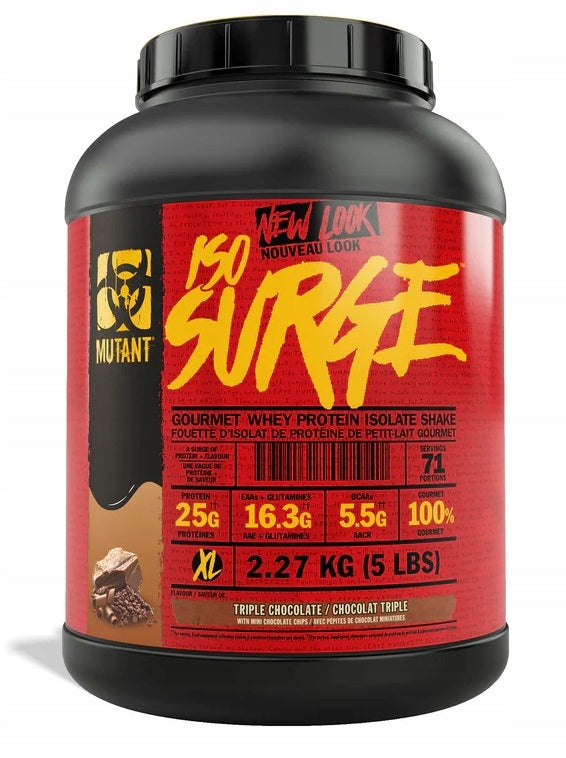 Mutant Iso Surge, Triple Chocolate - 2270g